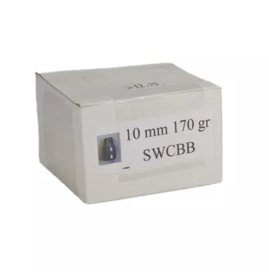 10 mm 170 Grain Semi-Wad Cutter Bevel Base Bullets