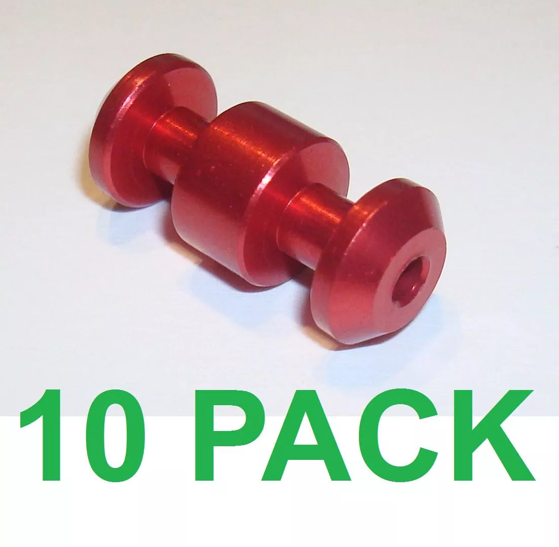 10 pack RED loading assist buttons (no loading tool)