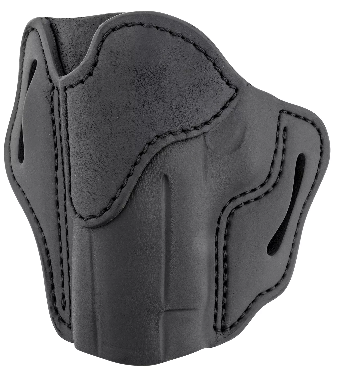 1791 Gunleather ORBH23SBLL BH2.3 Optic Ready OWB Size 2.3 Stealth Black Leather Belt Slide Compatible w/Glock 17/S&W M&P Shield Left Hand