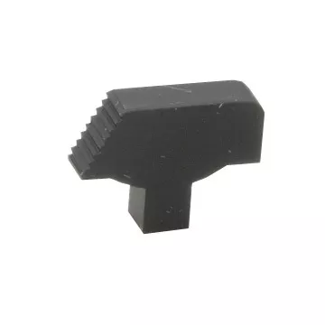 1911 FRONT SIGHT ONLY SERRATED RAMP PLAIN BLK WIDE TENON 1911 FRONT SIGHT ONLY SERRATED RAMP PLAIN BLACK WIDE TENON
