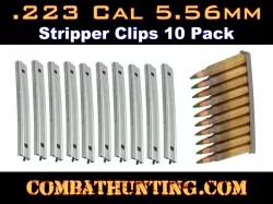 .223RAARC Ruger Mini 14 .223 Stripper Clips Set of 10 New - Ruger Mini-14/Mini-30 accessories