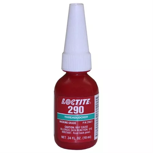 #290 MEDIUM-HIGH STRENGTH GREEN THREADLOCKER #209 MEDIUM-HIGH STRENGTH GREEN THREADLOCKER 0.34 FL OZ