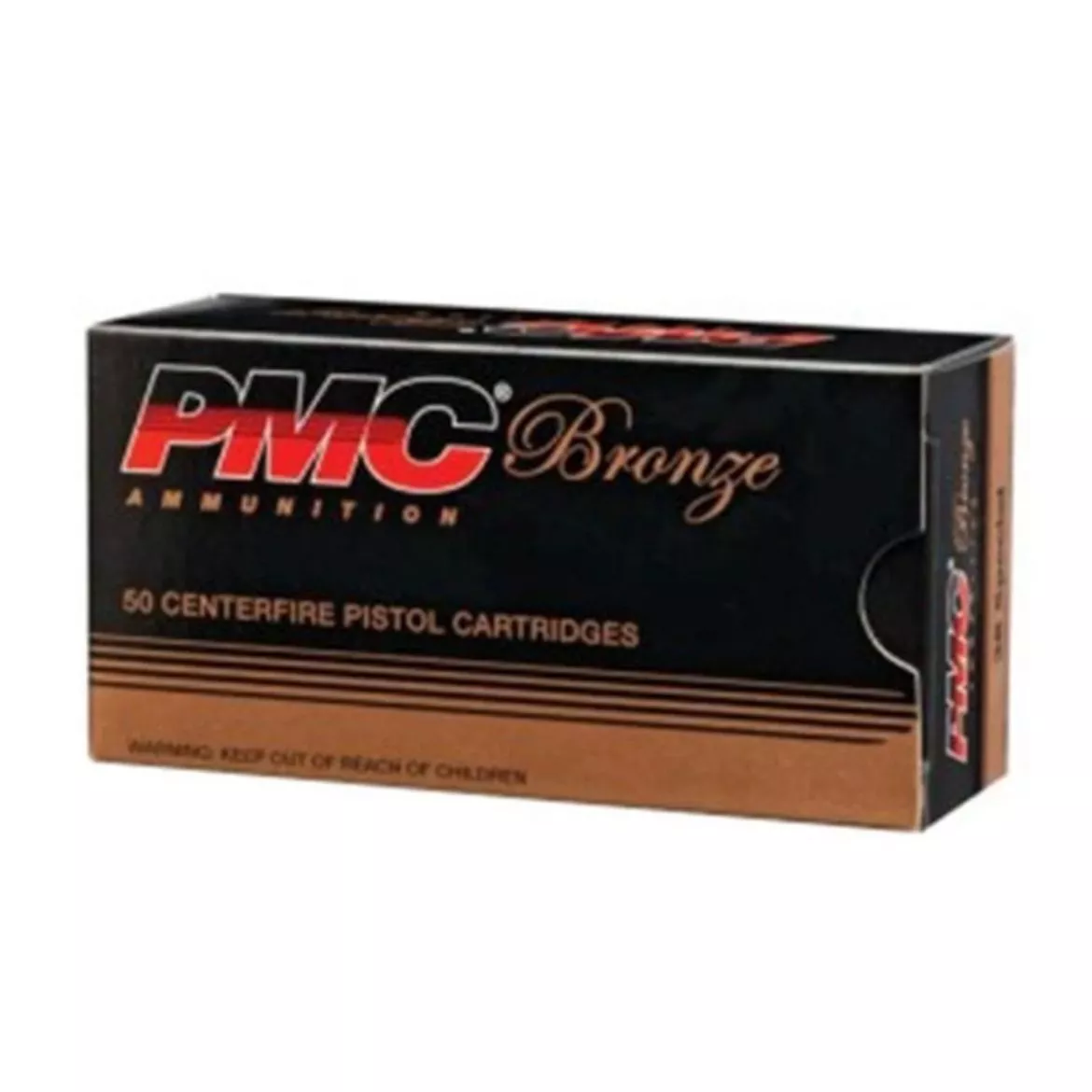 .38 Special PMC Bronze 132gr FMJ - 50 Rounds