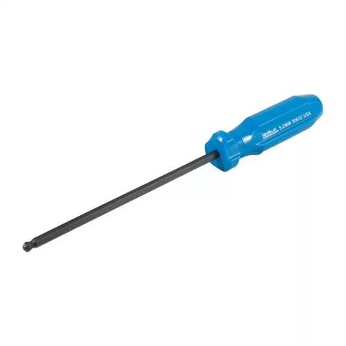 5MM BALL END HEX SCREWDRIVER BALL END HEX SCREWDRIVER, M5, BLUE