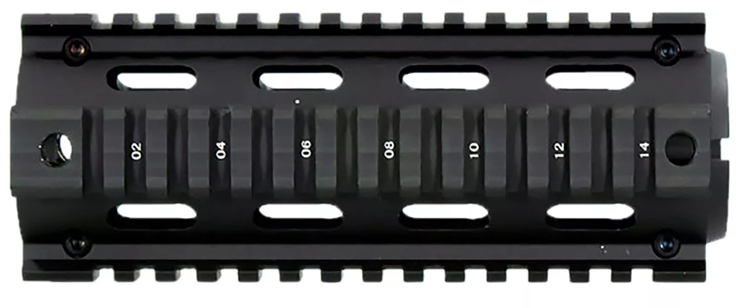 Aim Sports MT021 M4 Handguard 6″ Carbine Style Made of Aluminum with Black Anodized Finish & Quad Rail