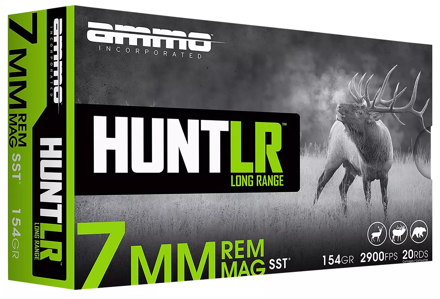Ammo Inc 7MM154SSTA20 Signature7mmRem Mag 154gr Super Shock Tip 20 Per Box/10 Case