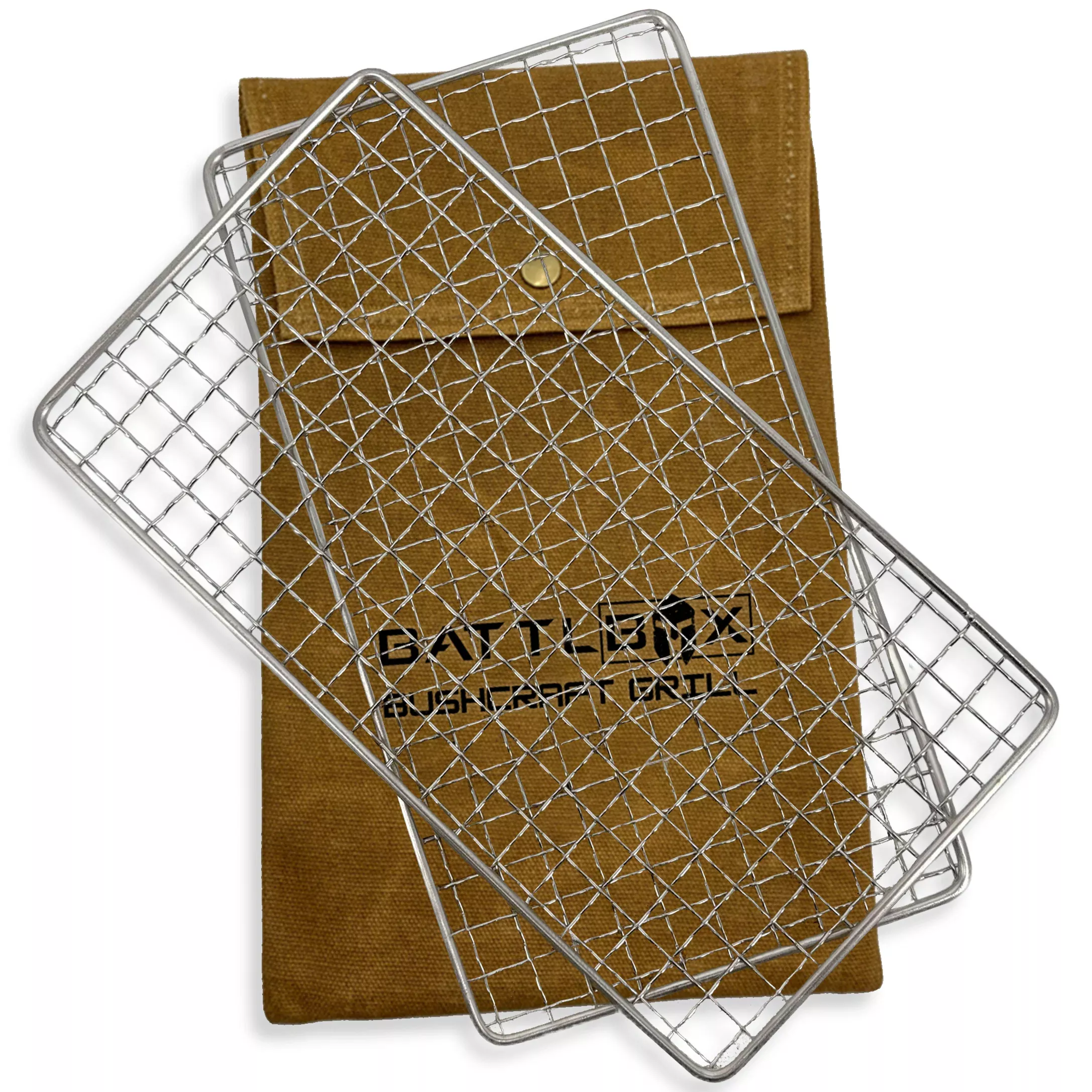 BattlBox Bushcraft Stainless Steel Grill Set