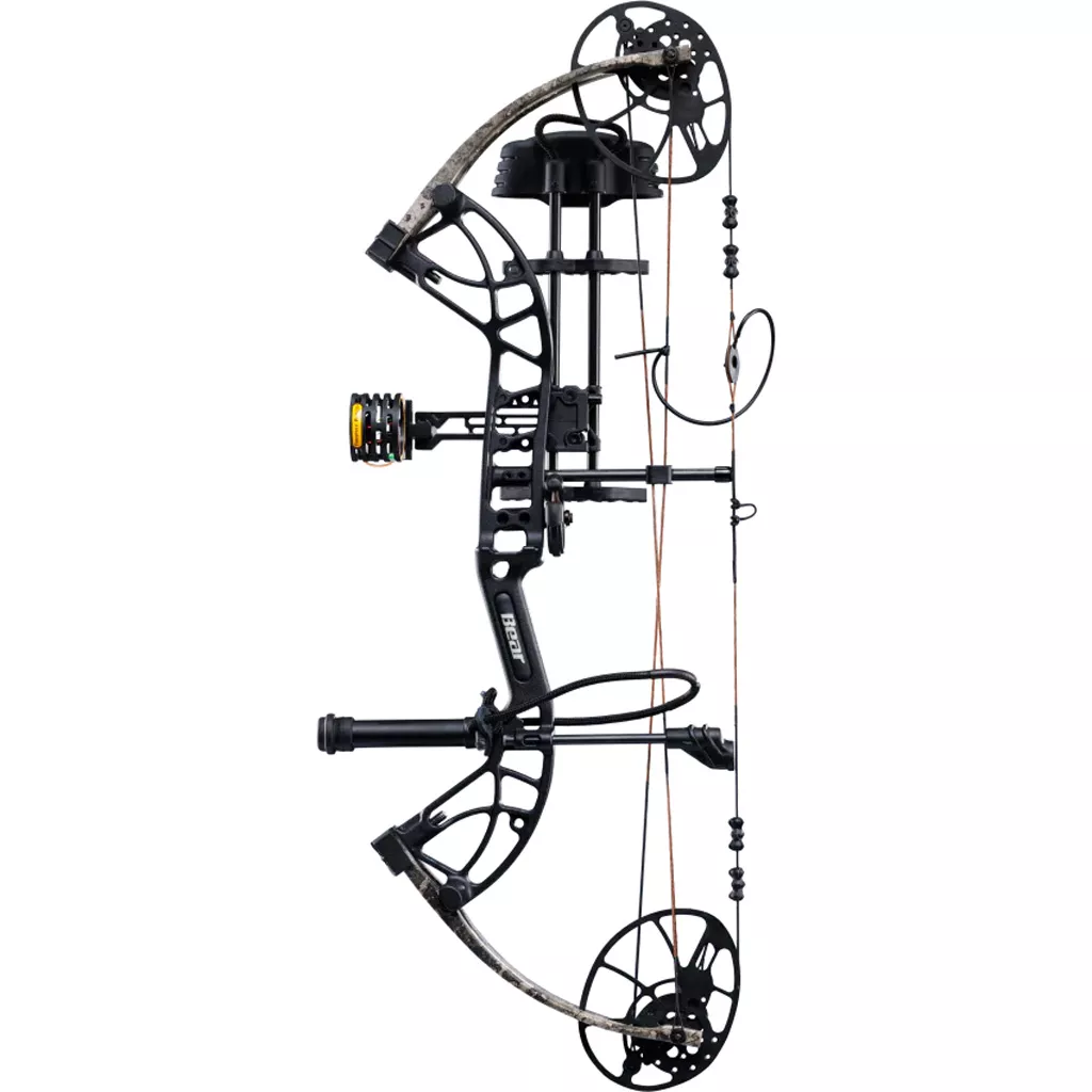 Bear Cruzer G4 RTH Bow Package Black/True Timber Strata 10-70 lbs. RH