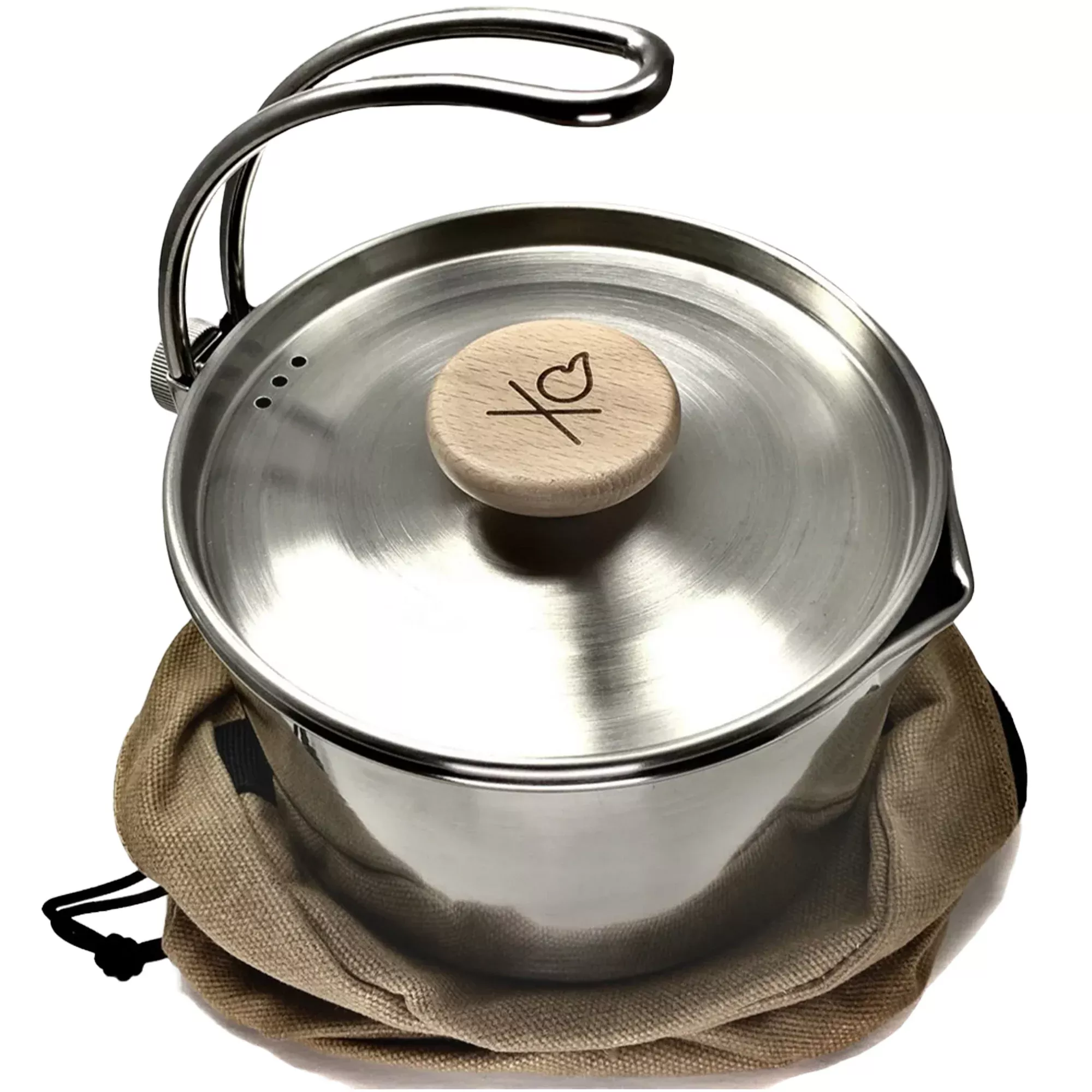 Überleben Kessel Pot + Waxed Canvas