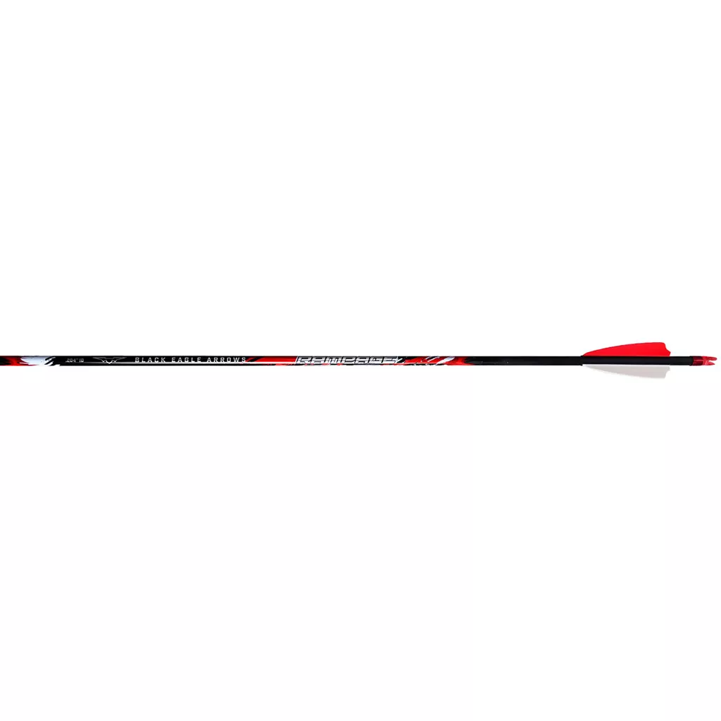 Black Eagle Rampage Arrows .001 350 2.5 in. Shield Cut 6 pk.