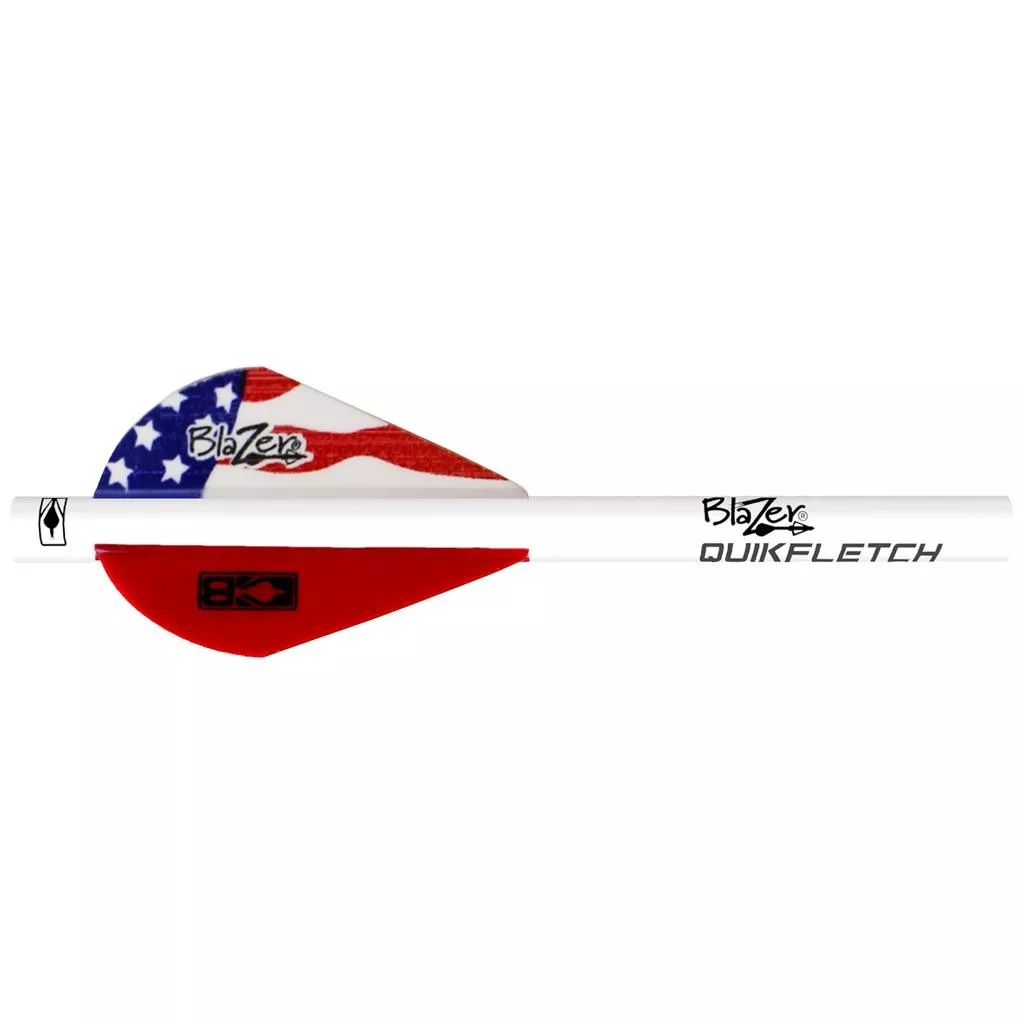 Bohning Blazer QuikFletch American Flag 6 pk.