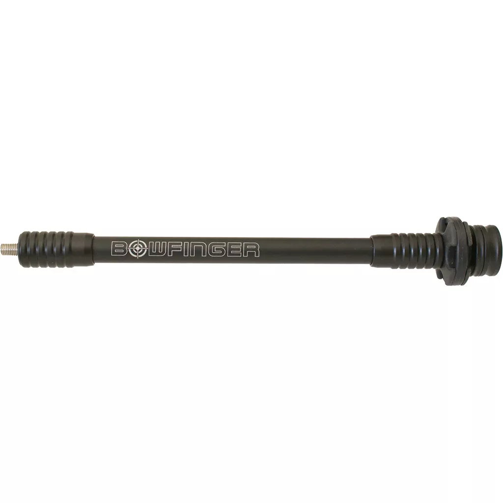Bowfinger XL Hunter Stabilizer Black 10 in.