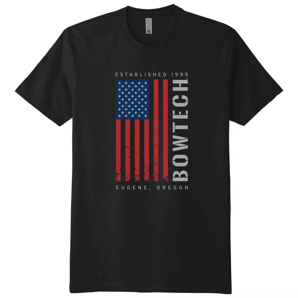Bowtech Red, White and Blue Flag T-shirt