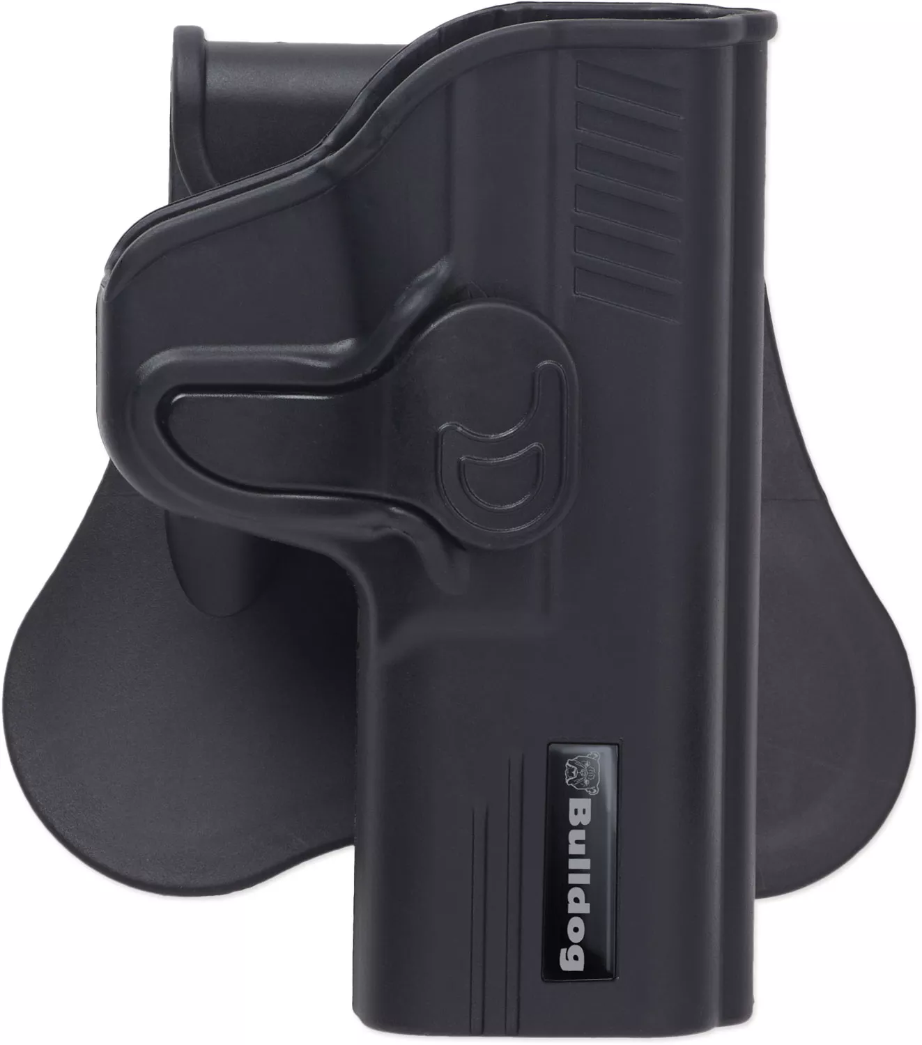 Bulldog RRG19 Rapid ReleaseOWB Black Polymer Paddle Compatible w/Glock 19/23/32 Right Hand