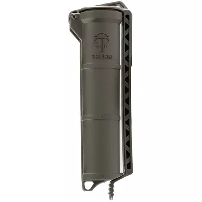 CELLVAULT XL BATTERY STORAGE FOR AAA,CR123&18650 O.D GREEN
