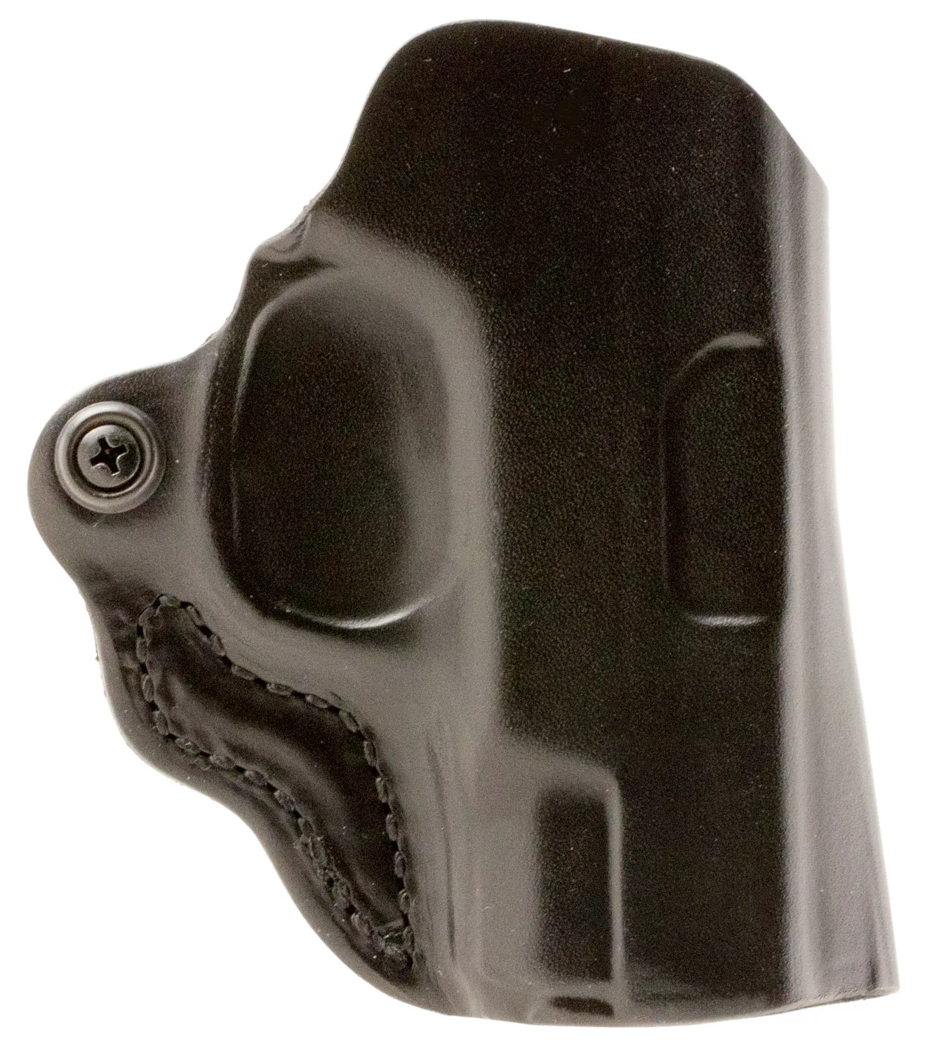 DeSantis Gunhide 019BA37Z0 Mini ScabbardOWB Black Leather Belt Slide Fits Sig P938 Right Hand