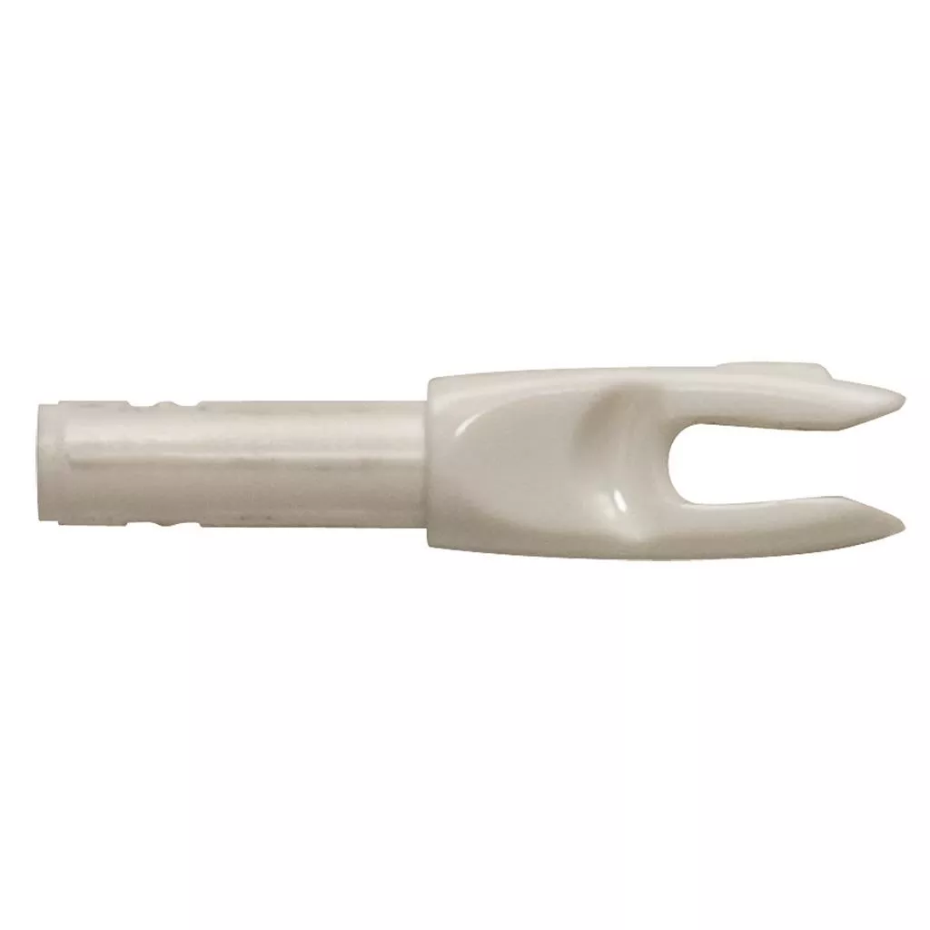 Easton 4mm G Nocks White Large Groove 100 pk.