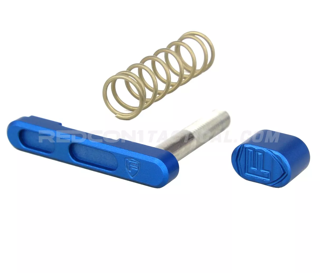 Fortis Billet Magazine Catch & Release Button - Blue