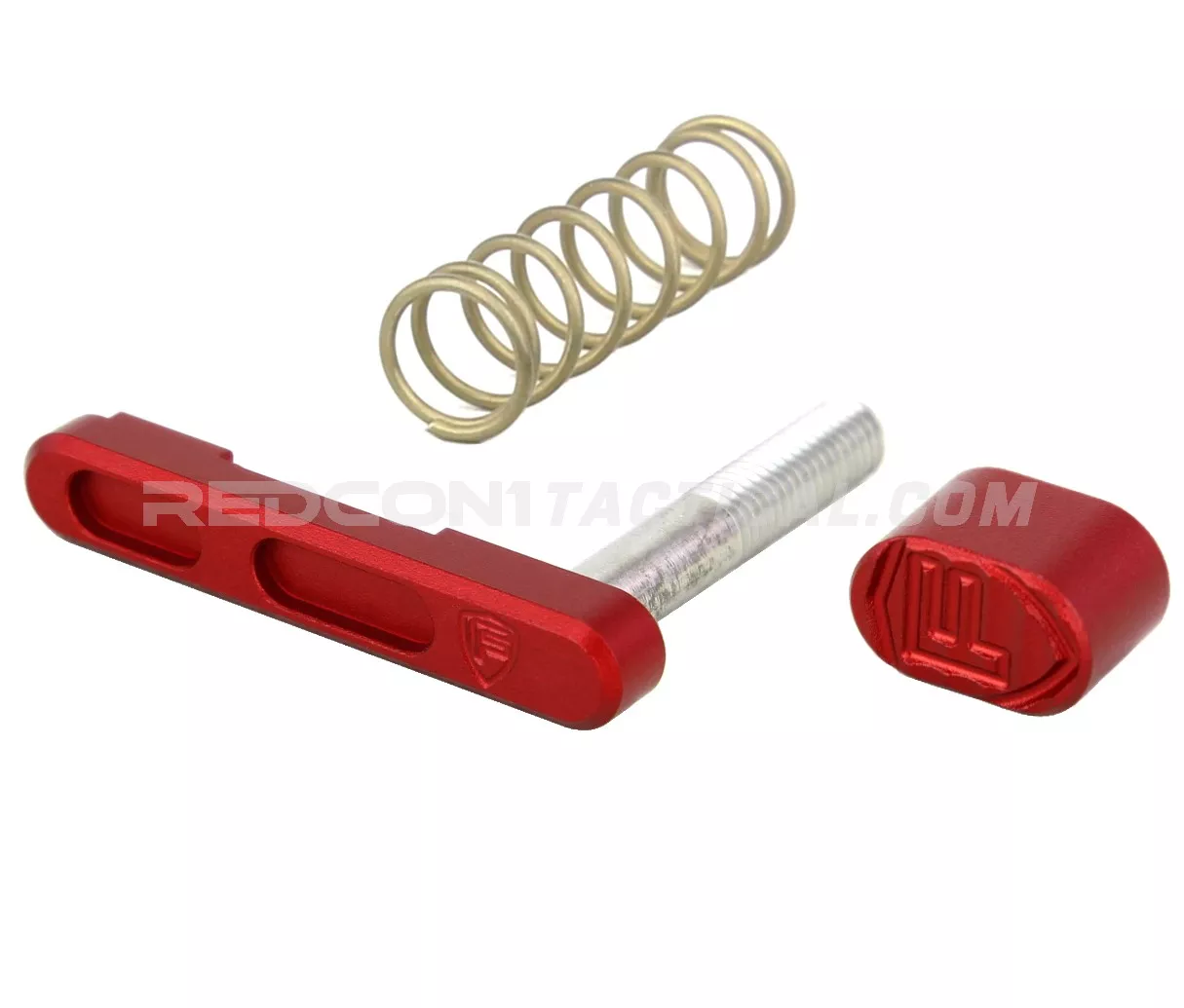 Fortis Billet Magazine Catch & Release Button - Red