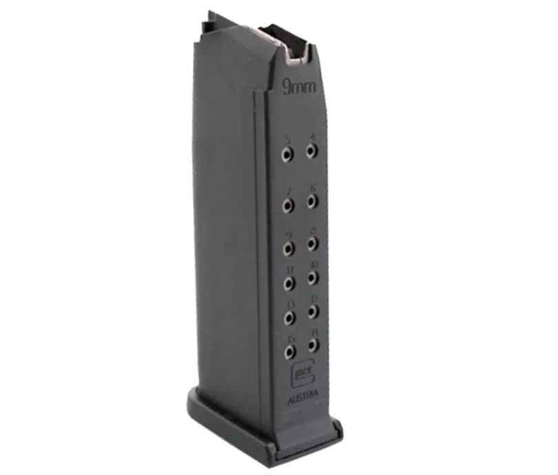 GLOCK 19 Factory Magazine 9mm 15 round - Black
