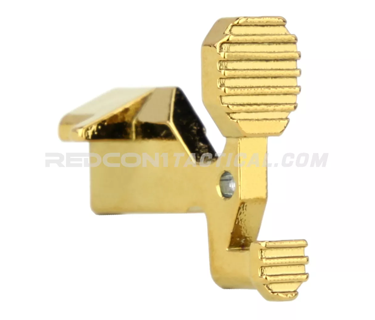 Guntec USA AR-15 Extended Ergonomic Bolt Catch - Gold Plated