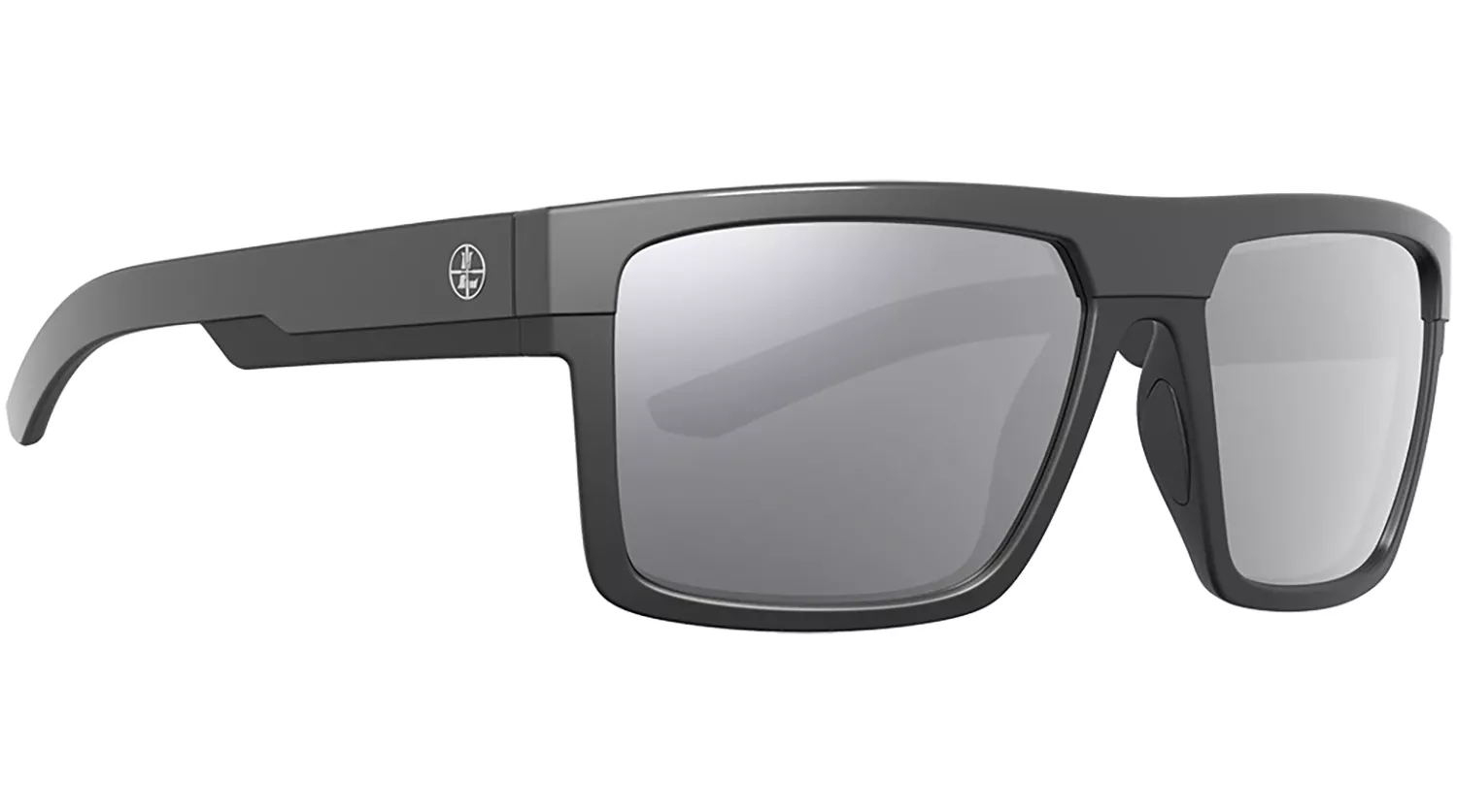 Leupold 179102 Performance Wear Becnara Shadow Gray Flash Lens Polycarbonate Matte Black/Gloss Black Frame