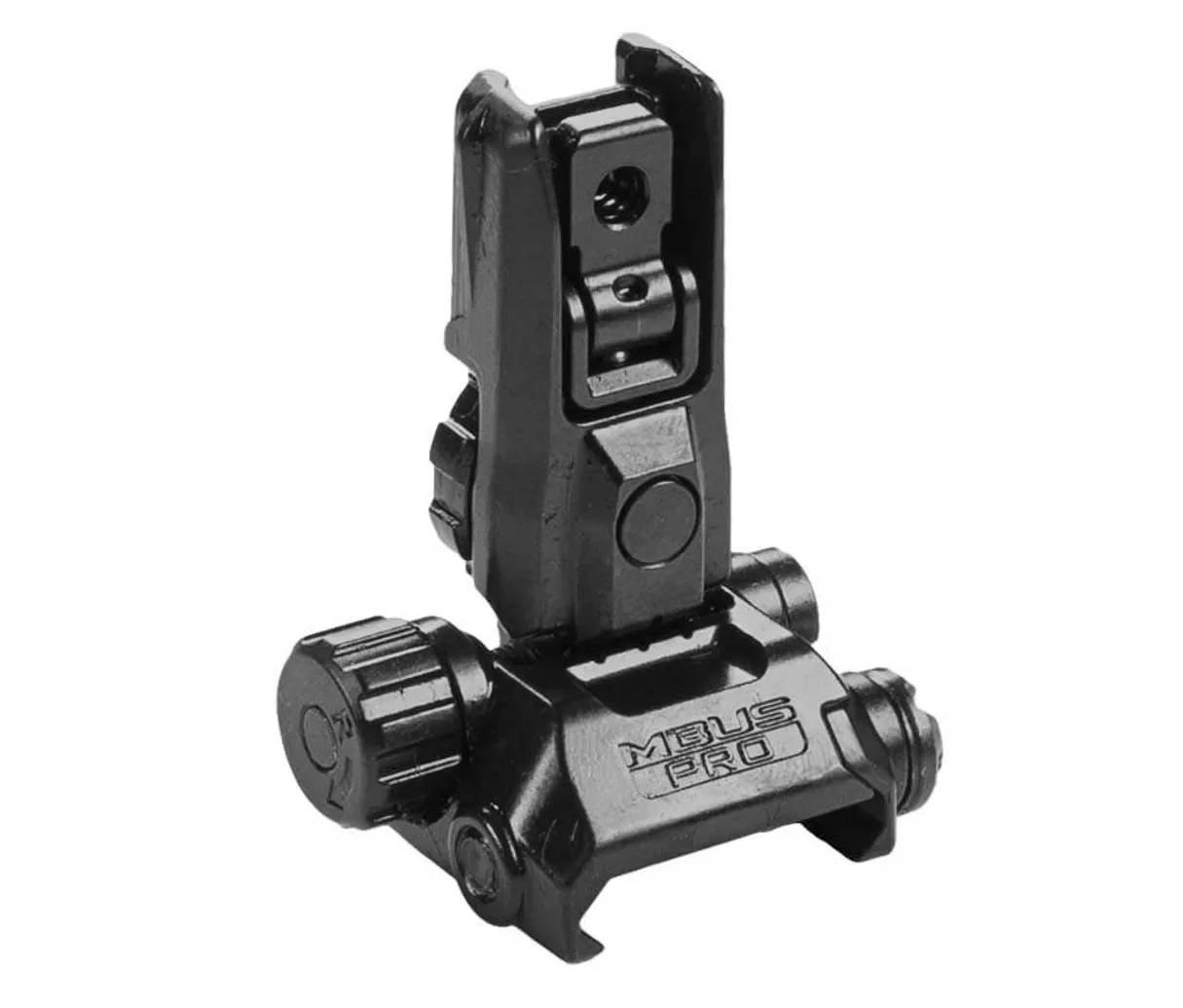 Magpul MBUS Pro LR Adjustable Sight Steel - Rear