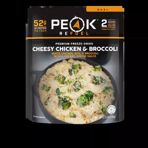 Peak Refuel Cheesy Broccoli Chicken & Rice