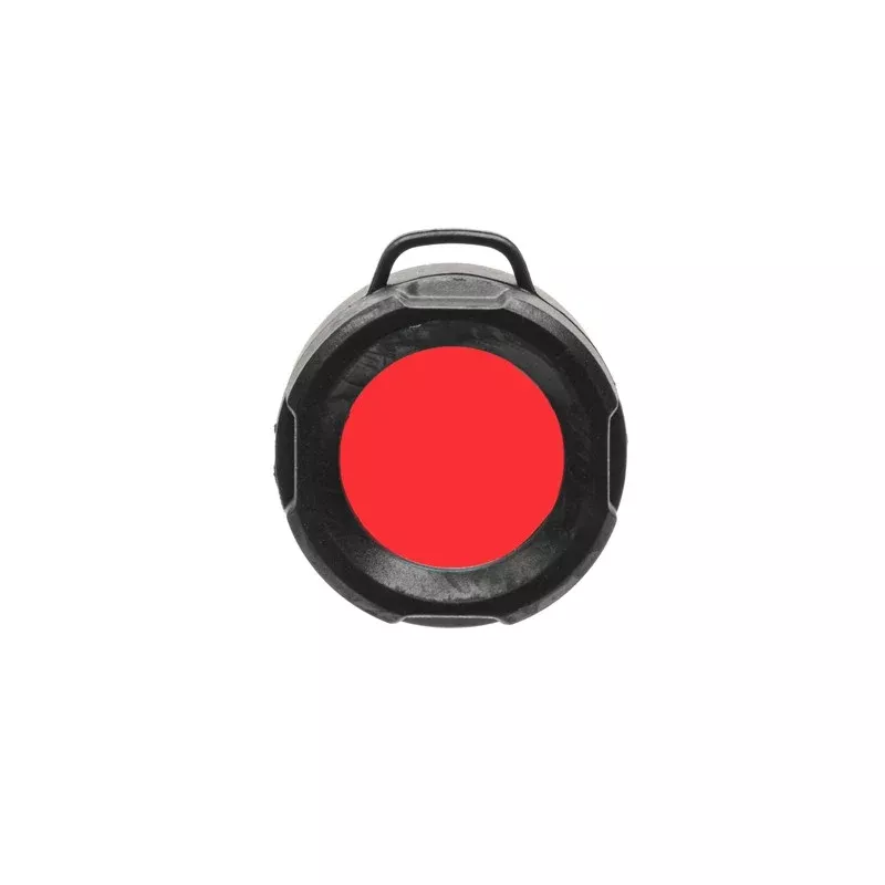 Powertac Red Filter Cover - 25mm (Cadet/E5/E9G4/M5/M6)