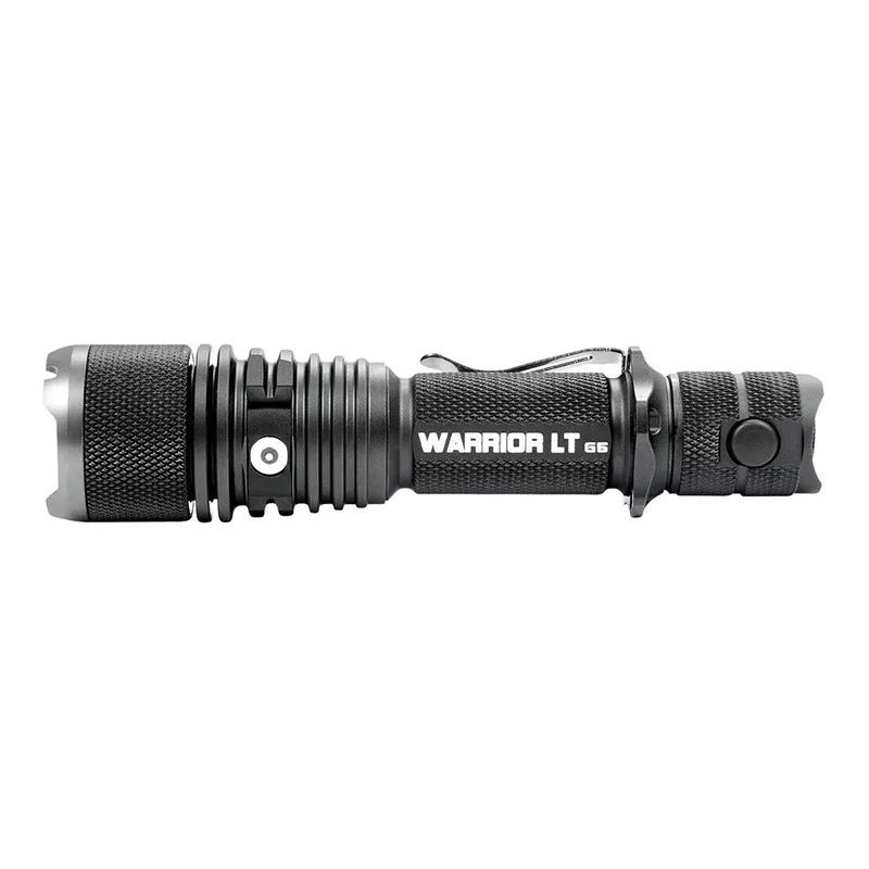 Powertac Warrior GEN5 LT Long Throw 3050 Lumen Tactical Rechargeable Flashlight