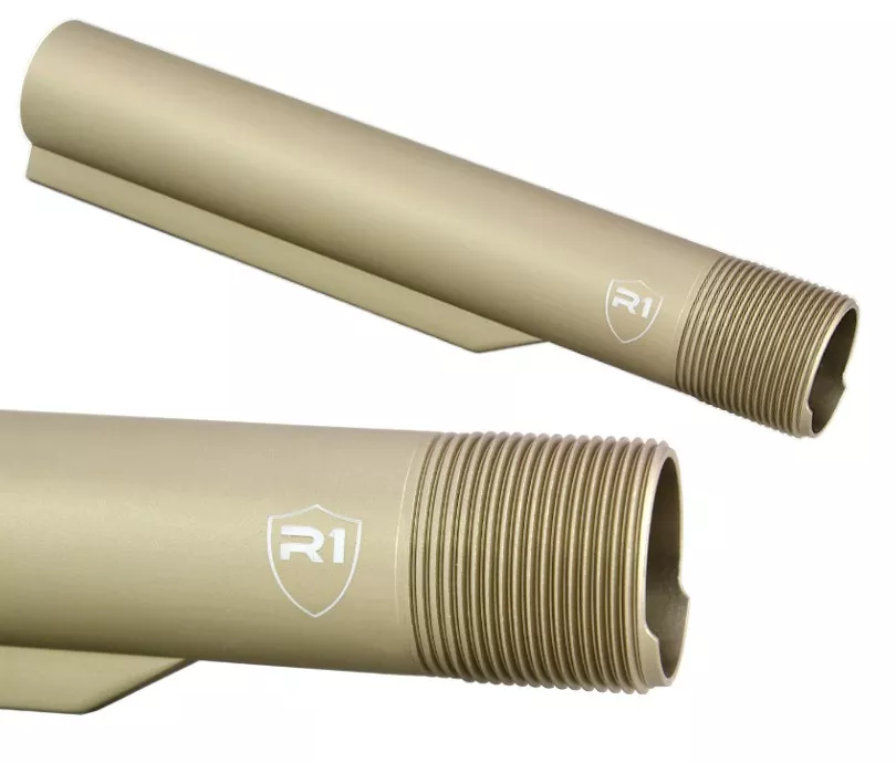 R1 Tactical Shield Buffer Tube Mil-Spec - FDE Anodized