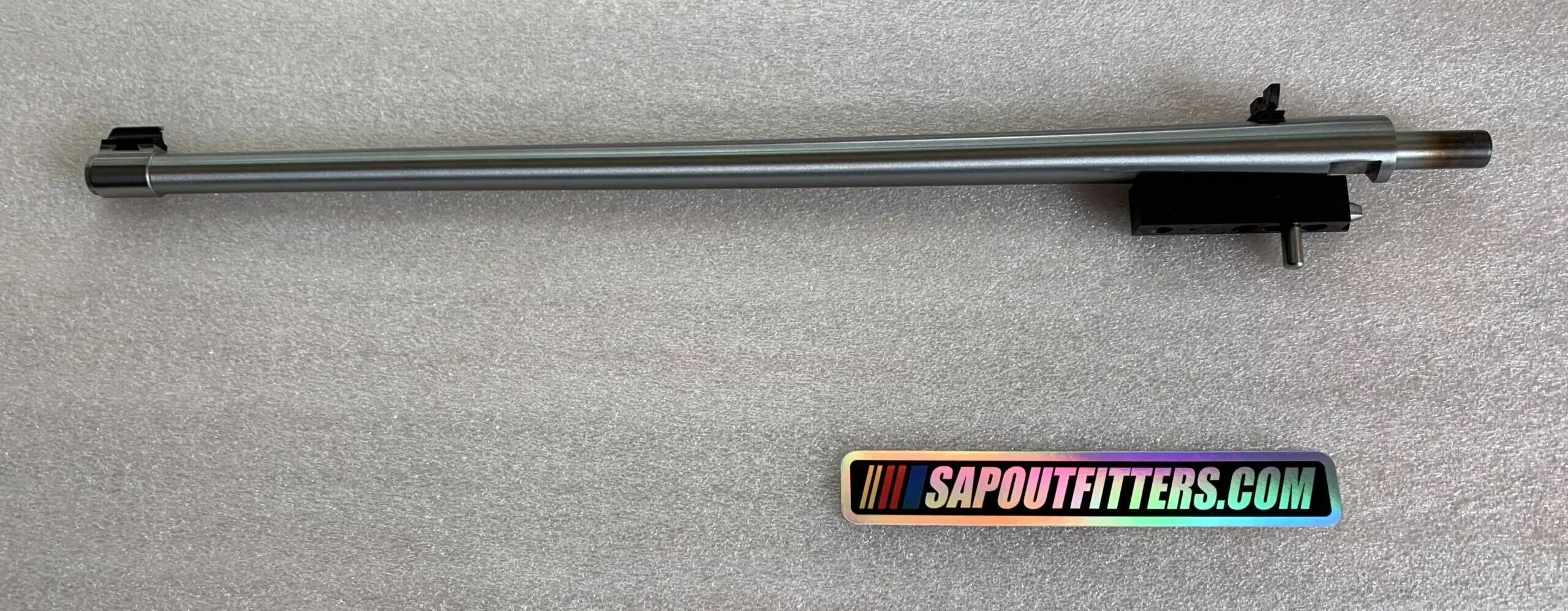 Ruger 10/22 Factory Stainless 18.5″ Takedown barrel with Lever