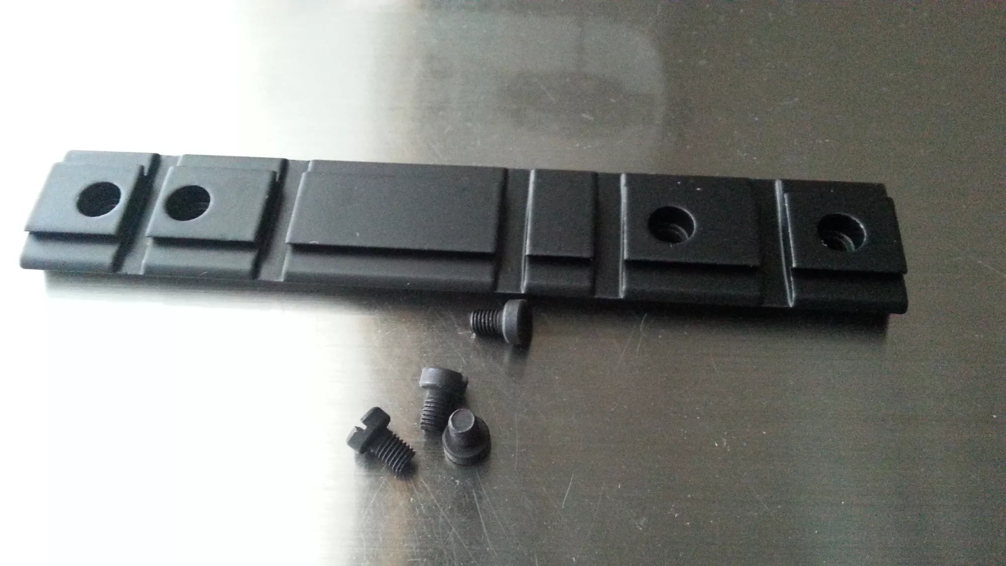 Ruger 10/22 Factory WEAVER SCOPE RAIL Black