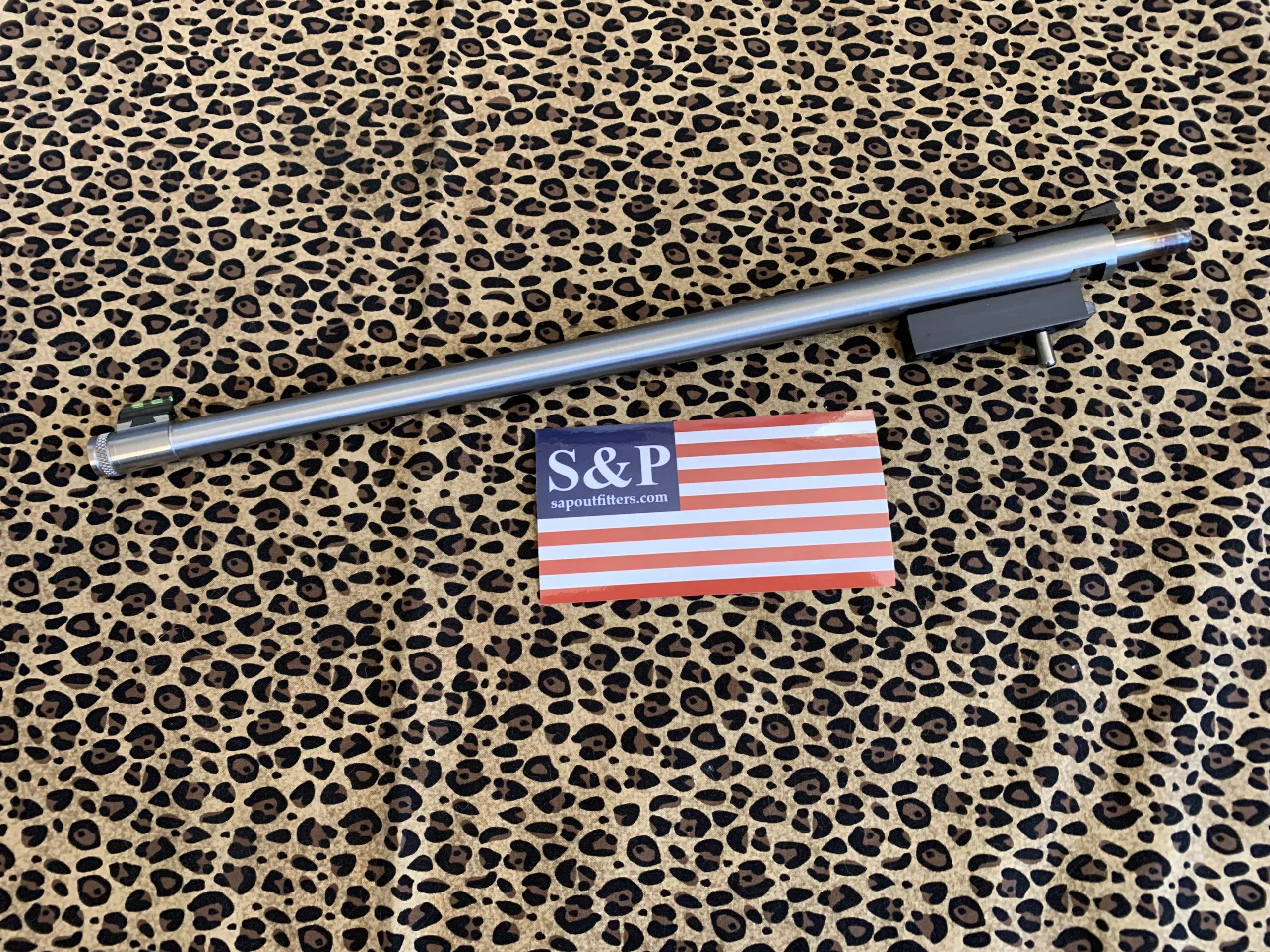 Ruger 10/22 TD Takedown Stainless Barrel 16.375″ Threaded 1/2-28 with Takedown Lever and Fiber Optic Sights