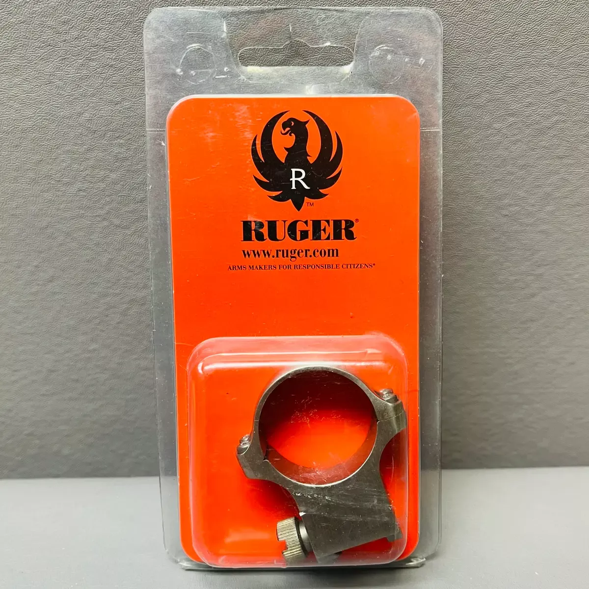 Ruger 6K30Mm X-High Scope Ring with Stainless Finish