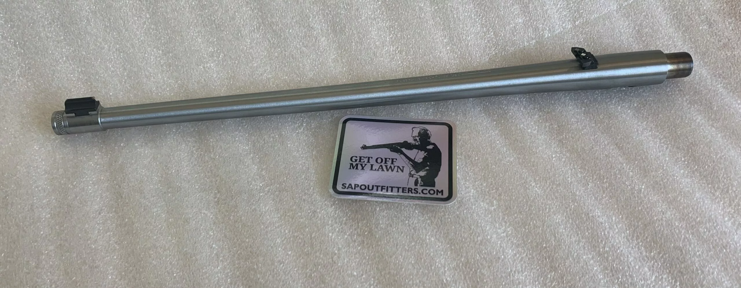 Ruger OEM 10/22 Stainless Barrel 16″ Threaded 1/2-28 with Sights