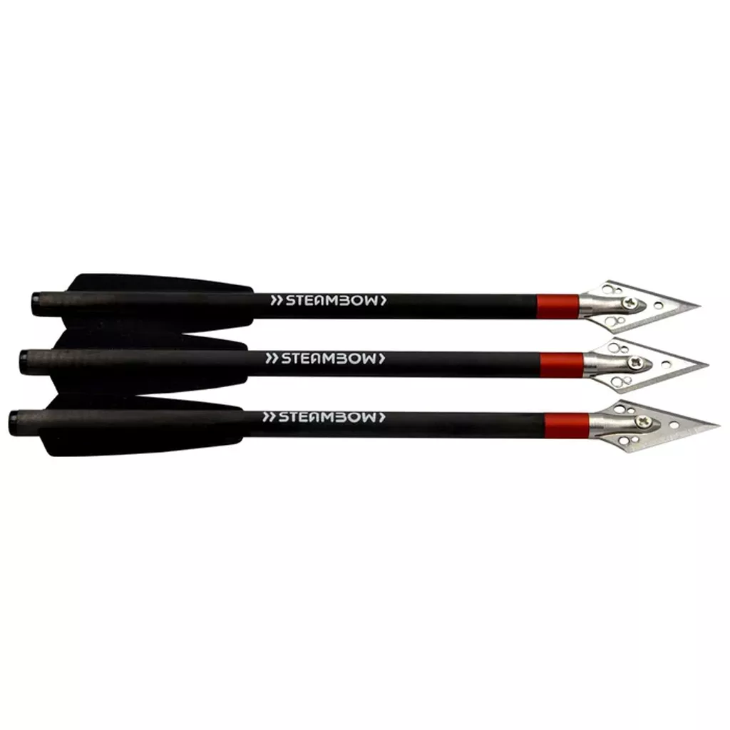 Steambow Light Broadhead Arrows 3 pk.