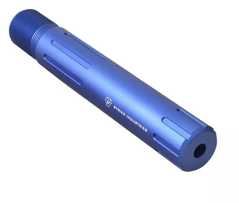 Strike Industries Carbine Length Pistol Receiver Extension - Blue