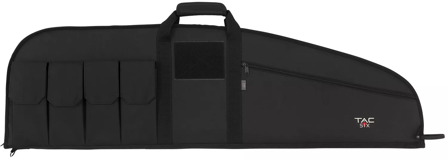 Tac Six 10652 Range Tactical Rifle Case 42″ Black Endura Scoped Tactical