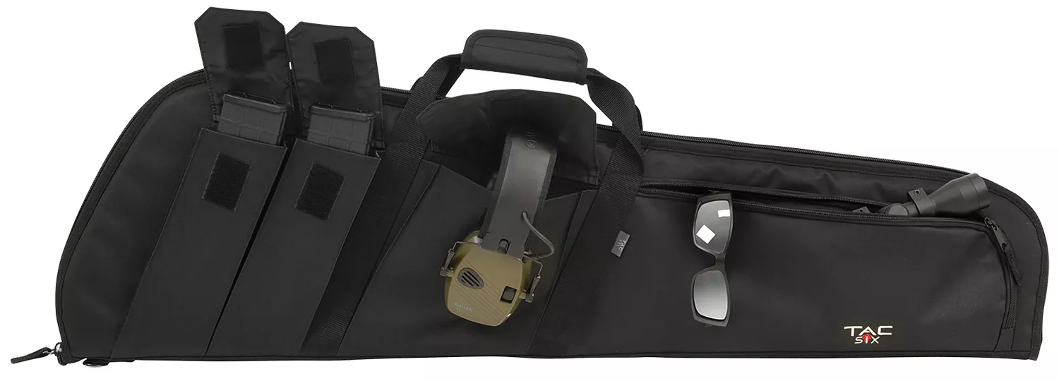 Tac Six 10903 Wedge Tactical Rifle Case 41″ Black Endura