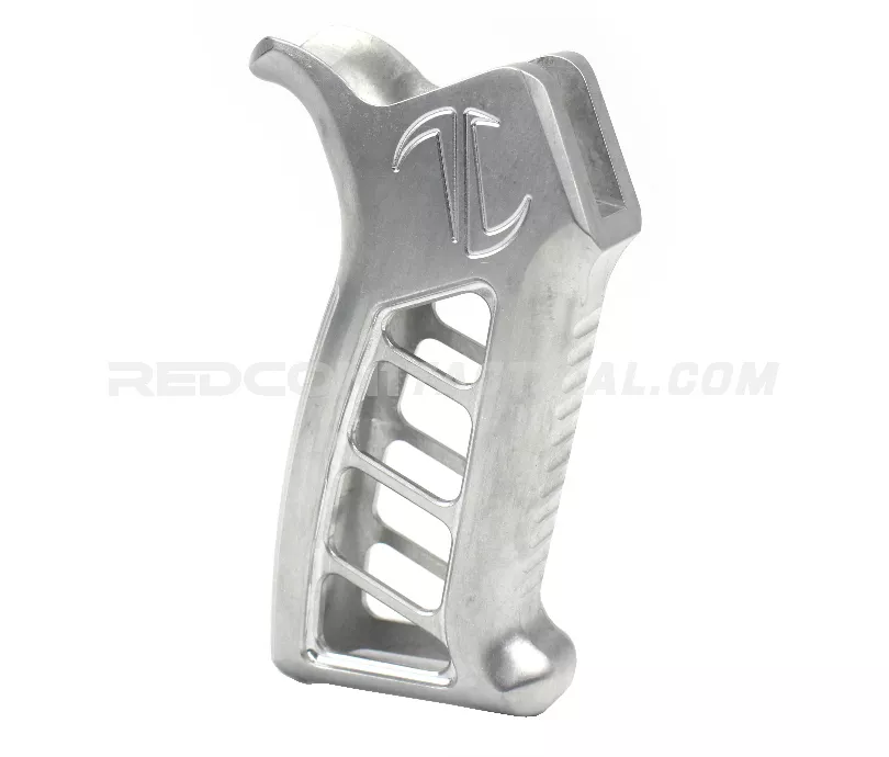 Timber Creek Enforcer AR Aluminum Pistol Grip - Silver