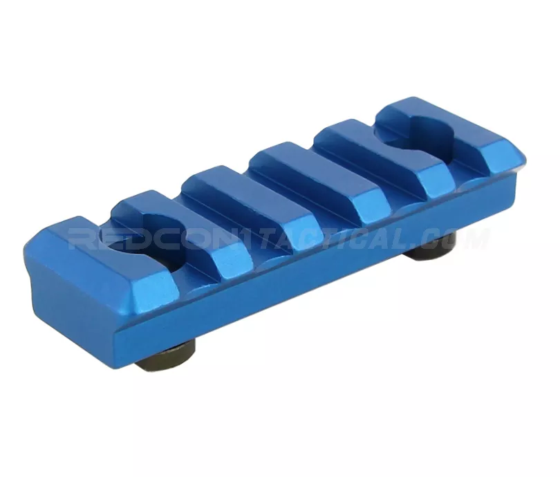 Timber Creek M-LOK 5 Slot Picatinny Rail - Blue