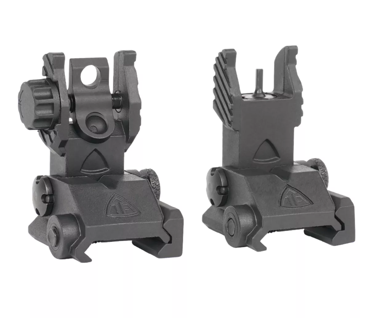 Trinity Force Polymer Flip Up Sights - Black