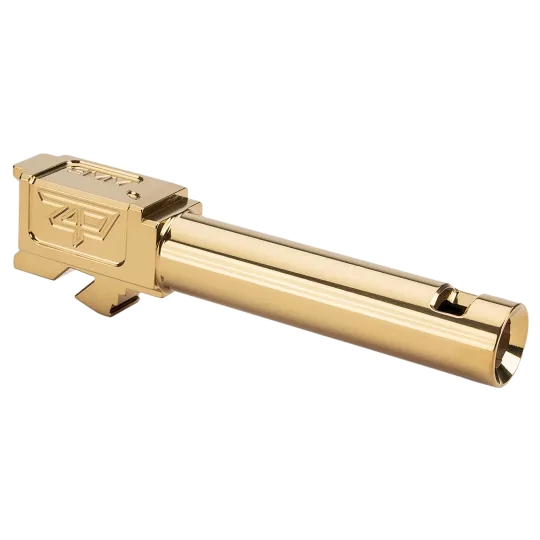 Zaffiri Precision Barrel for Glock 19 Gen 5 3.89" Gold 416R