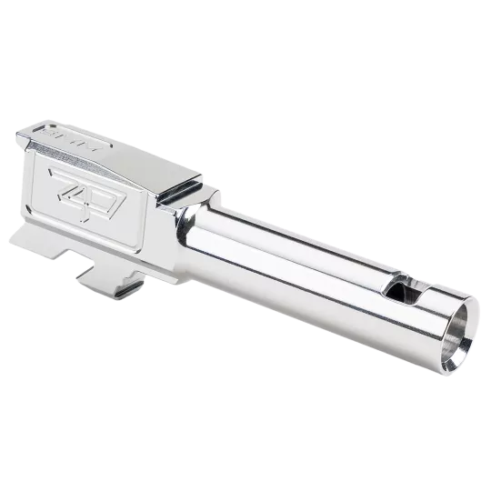 Zaffiri Precision Barrel for Glock 43/43X Silver 416R Stainless Steel