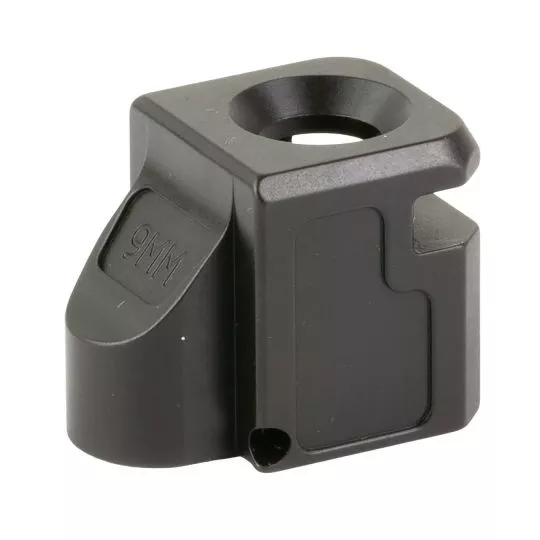 Zaffiri Precision, Blowhole, Compensator, 9MM, Nitride Finish, Black, 1/2x28, For Glock 17/19/34 9mm Gen 1-5
