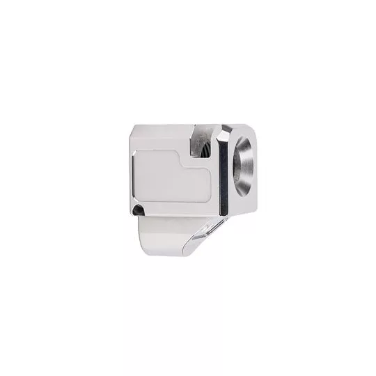 Zaffiri Precision, Blowhole, Compensator, 9MM, Stainless Steel Finish, 1/2x28, For Glock 43/43X/48