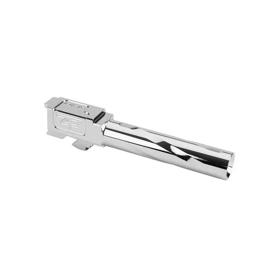 Zaffiri Precision, Pistol Barrel, 10MM, Stainless Finish, Silver, For Glock 20 Gen 3