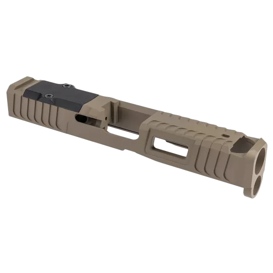 Zaffiri Precision ZPS.IBS Custom Slide for Glock 19 Gen 5 FDE 17-4 Steel