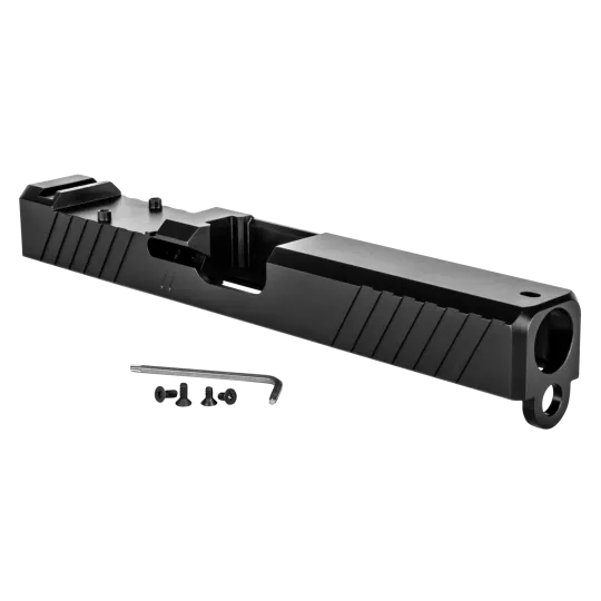 ZEV SLDZ173GDUTYRMRBLK Duty RMR Stripped Compatible w/Glock 17 Gen3 Black Nitride 17-4 Stainless Steel
